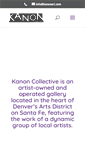 Mobile Screenshot of kanonart.com